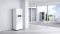 Hình ảnh giải pháp sưởi hybrid của Viessmann.