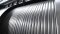 The picture shows the stainless steel Inox-Radial heat exchanger in the Vitodens 200-W.